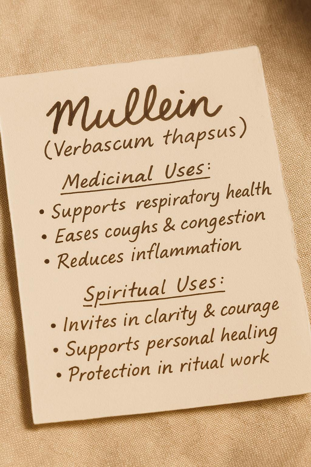 Mullein - Dried Herb