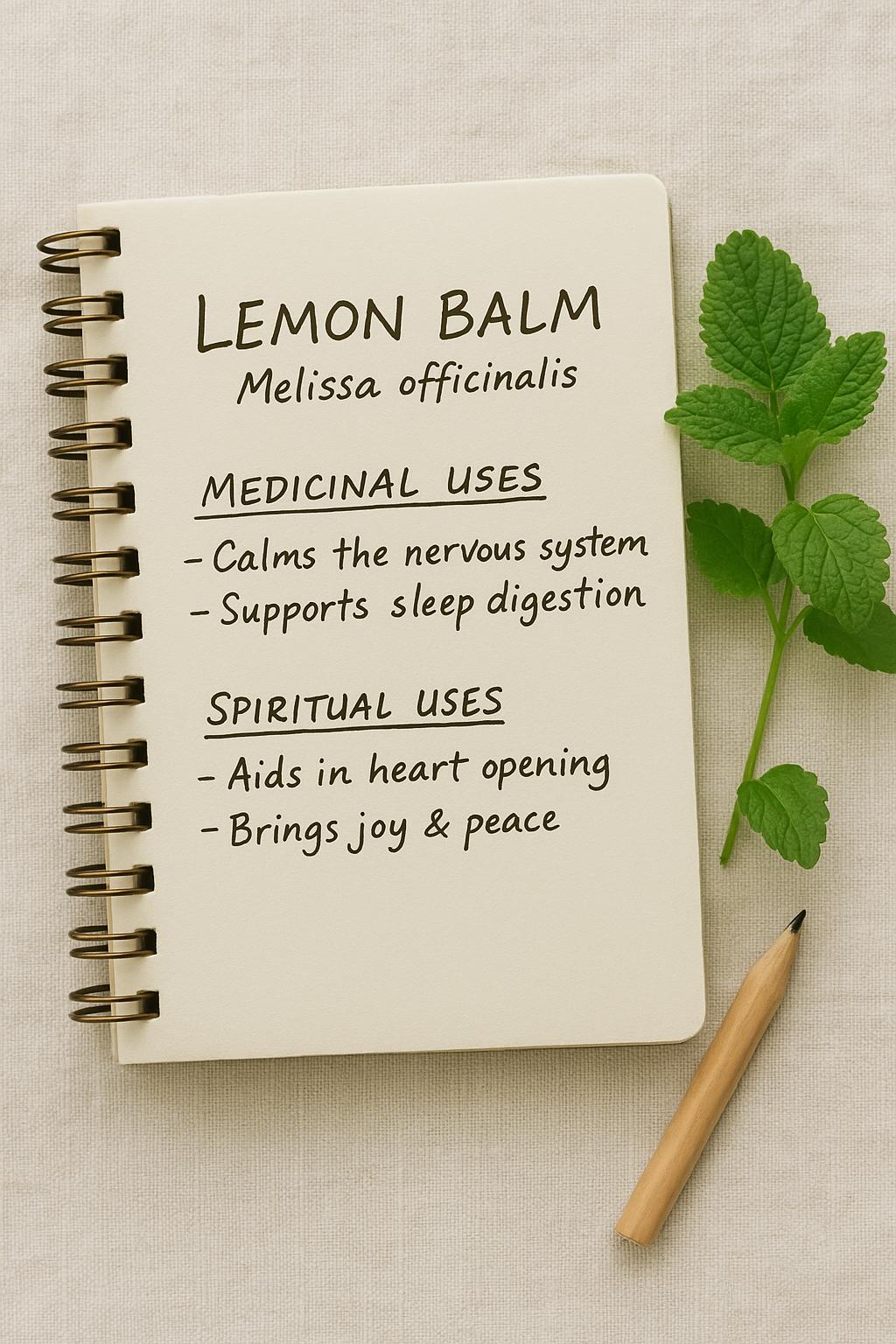 Lemon Balm - Dried Herb