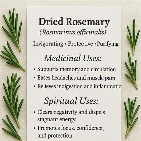 Rosemary - Dried Herb
