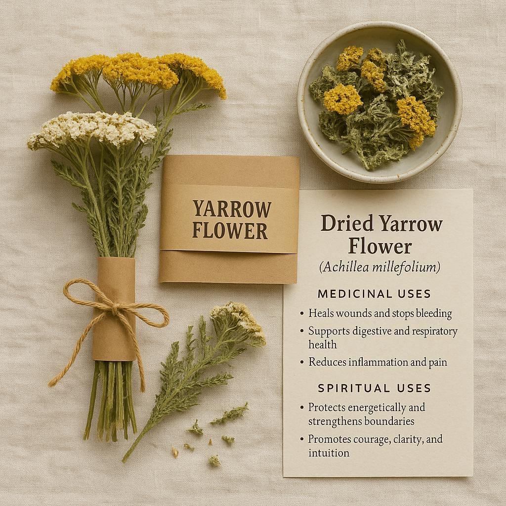 Yarrow Flower - Dried Herb