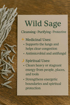 Wild Sage - Dried Herb