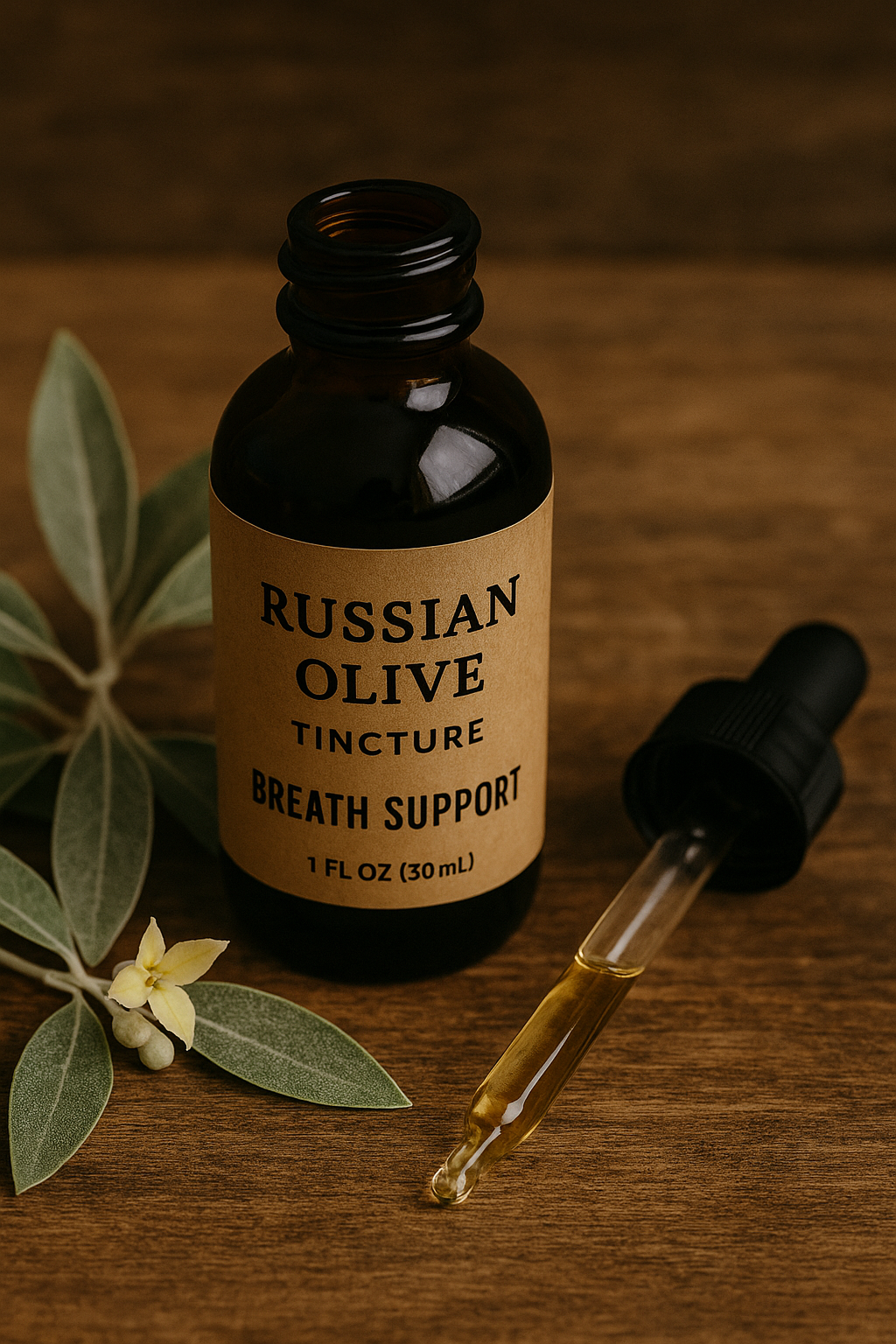 Russian Olive Tincture | Breath Support