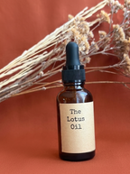 The Lotus Oil – Apricot Oil Infused with Real Flowers (30ml)