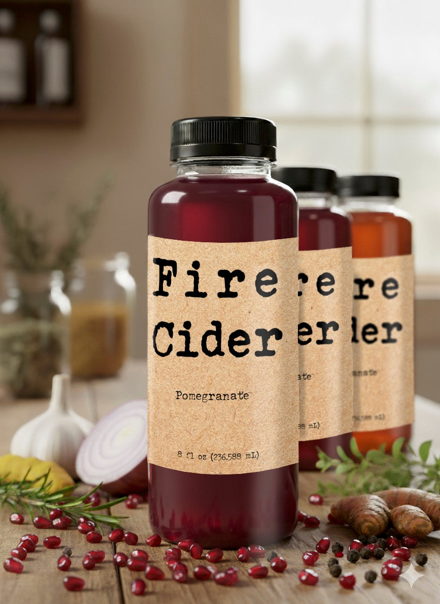 Fire Cider – Traditional Herbal Tonic | Latina-Owned | Ethically Made 8 oz